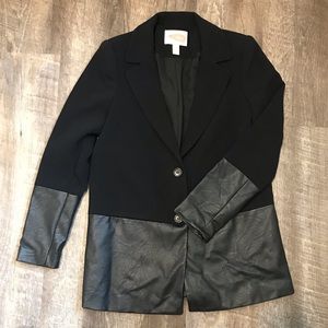 Forever 21 Long Black Jacket